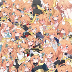 This is a pixiv picture whose title is 今年描いたマリー.