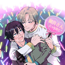 This is a pixiv picture whose title is 【連載】キスでオチないスキャンダル第3話.