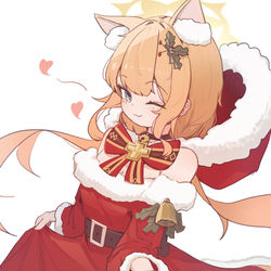 This is a pixiv picture whose title is 크리스마스 마리.