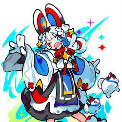 This is a pixiv picture whose title is Peppermint Dog❄️.