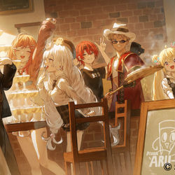 This is a pixiv picture whose title is 【歌ってみた】ココロのちず by アルランディス.