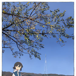 This is a pixiv picture whose title is センダン.