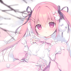 This is a pixiv picture whose title is 雪遊び.