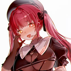This is a pixiv picture whose title is マリン.