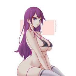 This is a pixiv picture whose title is Hitagi.