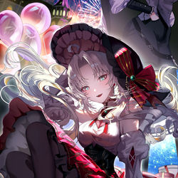 This is a pixiv picture whose title is Carlotta.