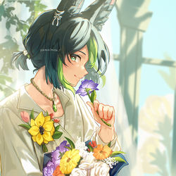 This is a pixiv picture whose title is 誕生日おめでとう💐.