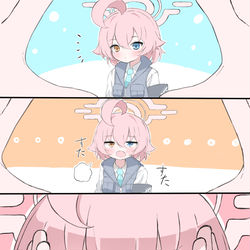 This is a pixiv picture whose title is 過去ホシノぷにっ.