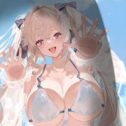 This is a pixiv picture whose title is むぎゅ.