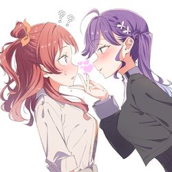 This is a pixiv picture whose title is 咲季燐羽.