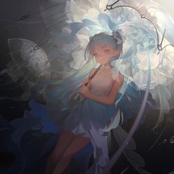 This is a pixiv picture whose title is 傘.