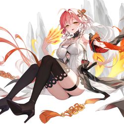 This is a pixiv picture whose title is 長離(チョウリ / Changli).