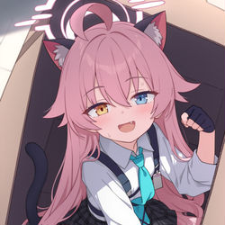 This is a pixiv picture whose title is cat.