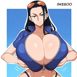 This is a pixiv picture whose title is Nico Robin.