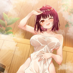 This is a pixiv picture whose title is お風呂ソフィーさん.