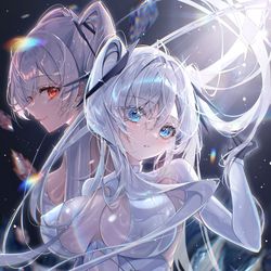 This is a pixiv picture whose title is ガラスの靴、フルコンタクト.
