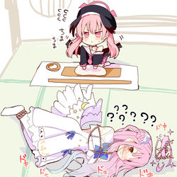 This is a pixiv picture whose title is 年越しそばを作るコハル.
