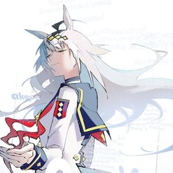 This is a pixiv picture whose title is オグリキャップ.