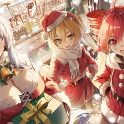 This is a pixiv picture whose title is クリスマスは遅れてやってくる.