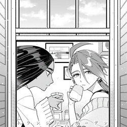 This is a pixiv picture whose title is 【web再録】オチオ本.