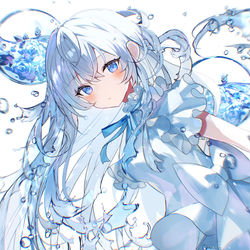 This is a pixiv picture whose title is 水.