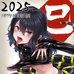This is a pixiv picture whose title is Happy New Year 2025！.