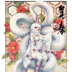 This is a pixiv picture whose title is ２０２５.