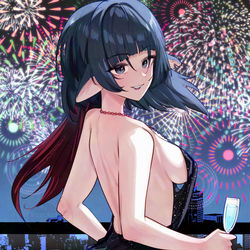 This is a pixiv picture whose title is Happy New Year.