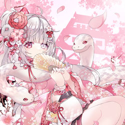 This is a pixiv picture whose title is 正月2025.