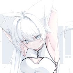 This is a pixiv picture whose title is ⚪️.