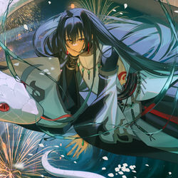 This is a pixiv picture whose title is Happy  New Year🐍.
