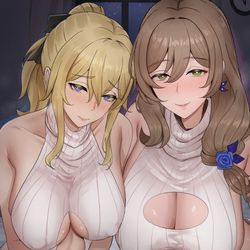 This is a pixiv picture whose title is Long Night.