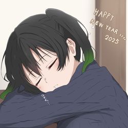 This is a pixiv picture whose title is 新年明けましておめでとうございます🎍.