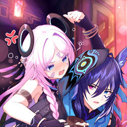 This is a pixiv picture whose title is 原神　シトラリ＆オロルン.