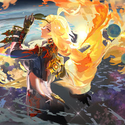 This is a pixiv picture whose title is 耀眼的太阳🌅.