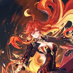 This is a pixiv picture whose title is マーヴィカ.