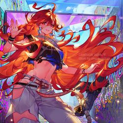 This is a pixiv picture whose title is マーヴィカからの年賀状.