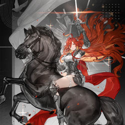 This is a pixiv picture whose title is mavuika.