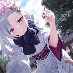 This is a pixiv picture whose title is MUTSUKI.