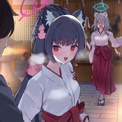 This is a pixiv picture whose title is 私と先生の相性占ってあげる♡.