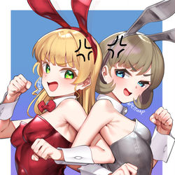 This is a pixiv picture whose title is クゥすみバニー.
