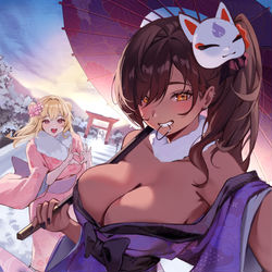 This is a pixiv picture whose title is 무제.