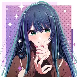 This is a pixiv picture whose title is 『ロングverあかねちゃん✨』.