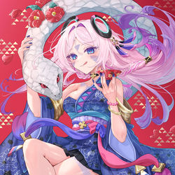 This is a pixiv picture whose title is お正月シトラリ.