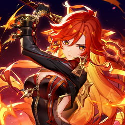 This is a pixiv picture whose title is マーヴィカ☀.