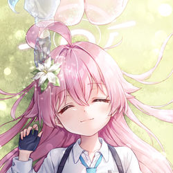 This is a pixiv picture whose title is ハッピーバースデーホシノ.