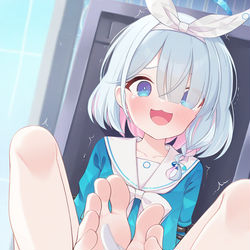 This is a pixiv picture whose title is せ、せんせい…！紫封筒を隠していたのは謝りますからあああ！？.