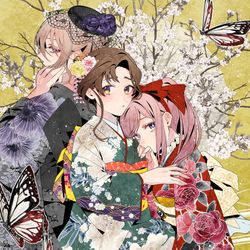 This is a pixiv picture whose title is 謹賀新年.