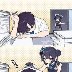 This is a pixiv picture whose title is キサキ❤先生23.