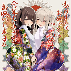 This is a pixiv picture whose title is 2025年あけましておめでとうございます！.